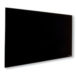 Glastavle Diamond 68x38cm sort