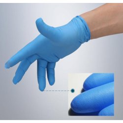 Nitrilhandsker pudderfri, Medium (100 stk)