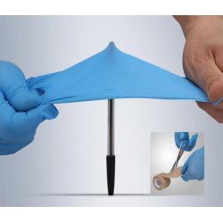 Nitrilhandsker pudderfri, Medium (100 stk)