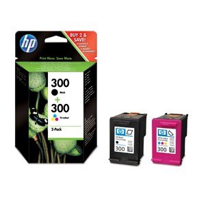 No300 black og color ink (sampack)