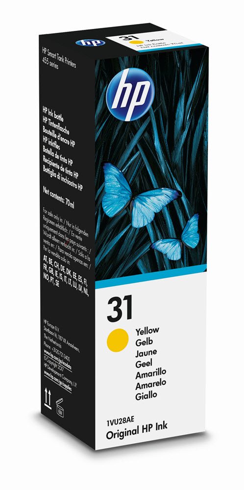 No31 yellow ink cartridge