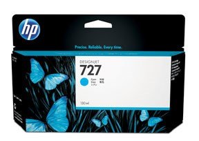 No727 Cyan ink cartridge, 130 ml.