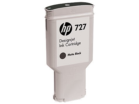 No727 matte black ink cartridge, 300 ml