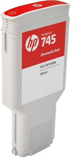 No745 cromatic red ink cartridge 300ml