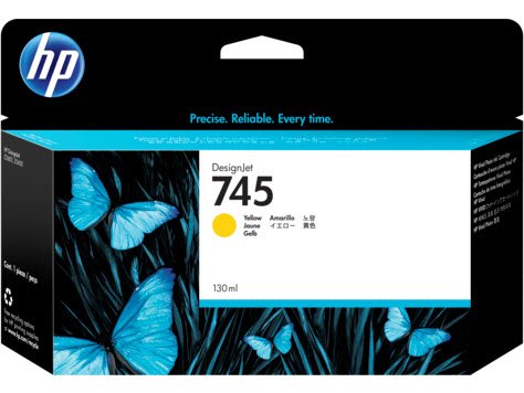 No745 yellow ink cartridge 130ml