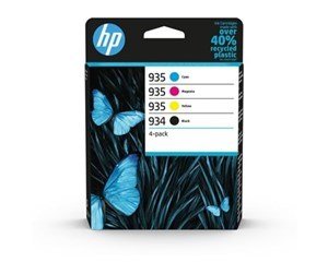 No934 Sort 935 CMY Original Ink Cartridges 4-pack
