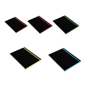 Notesbog A4 Lin 96 Ark Ass farve