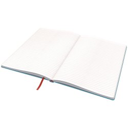Notesbog Cosy HC L lin 80 ark 100g bl