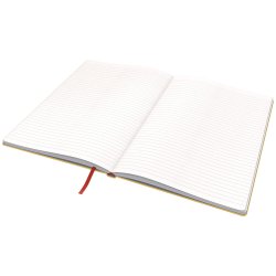 Notesbog Cosy HC L lin 80 ark 100g gul