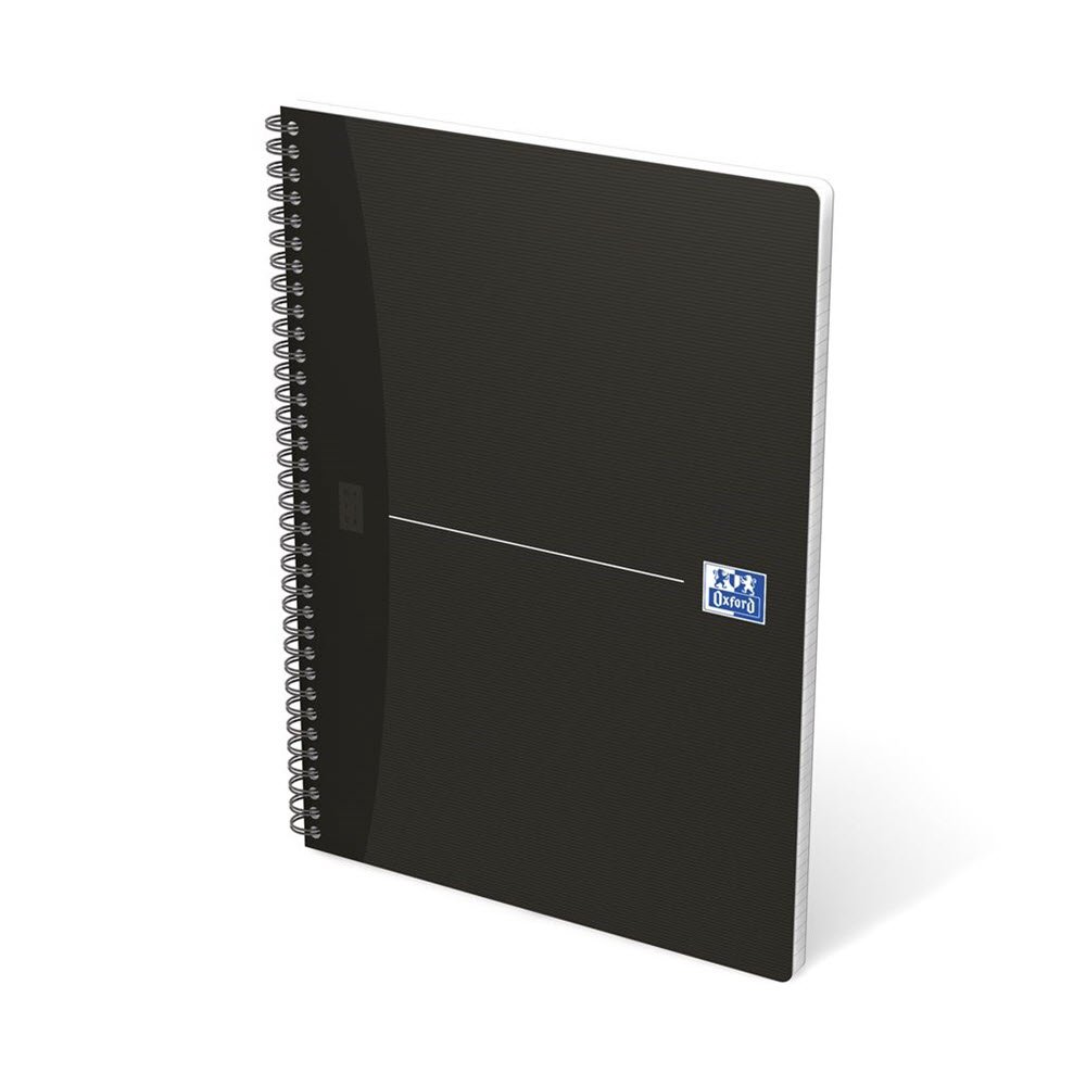 Oxford Smart notesbog A4 kvadreret 5x5 90 ark sort