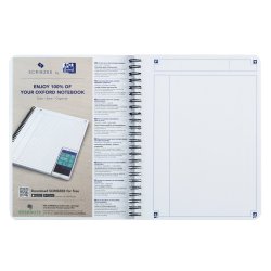 Oxford Touch A5 140 sider Blank 90g