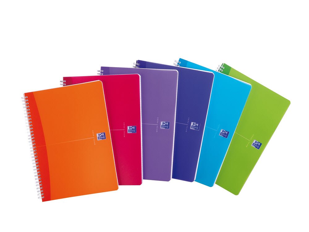Oxford my colours notebook a4 ruled