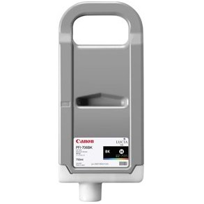 PFI-706BK black ink tank, 700ml