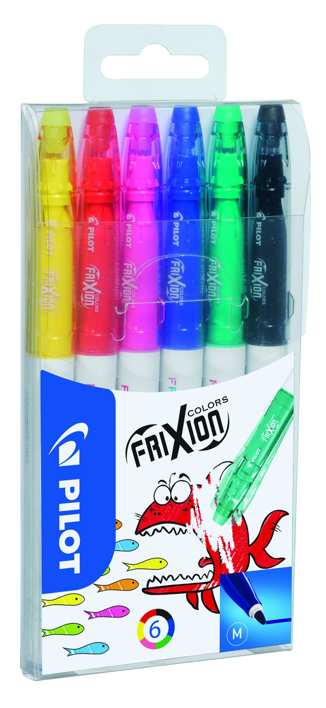 Frixion Colors 0,7 6-pak ass