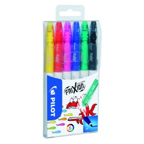 Frixion Colors 0,7 6-pak ass