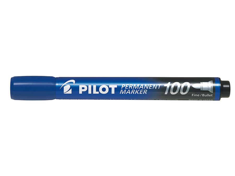 Marker Permanent 100 rund bl