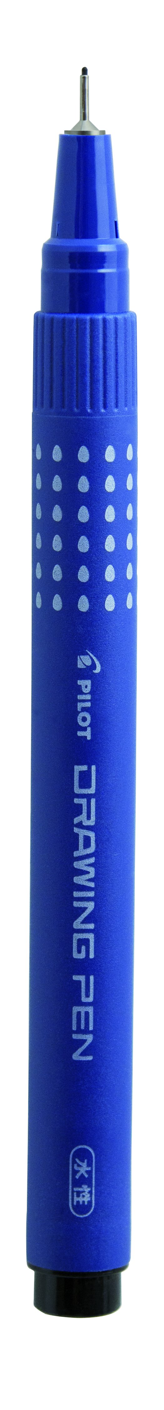 Pilot Drawing Pen Filtpen med htte 0,6mm sort