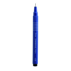 Pilot Drawing Pen Filtpen med htte 0,6mm sort