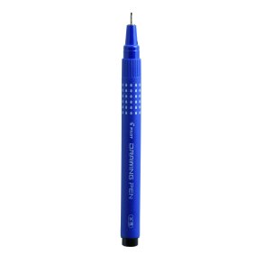 Pilot Drawing Pen Filtpen med htte 0,8mm sort