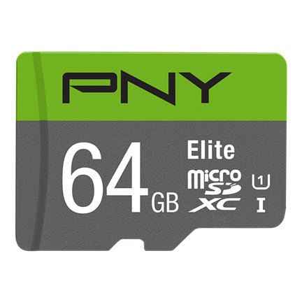 PNY Micro SDXC Elite 64GB Class 10 w/adapter