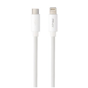 PNY USB-C to Lightning Cable, White (3m)