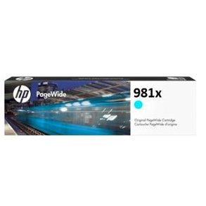 PageWide no981X cyan ink cartridge