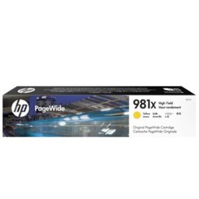 PageWide no981X yellow ink cartridge