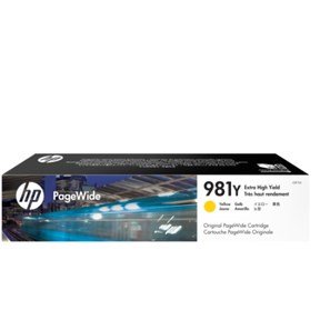 PageWide no981Y yellow ink cartridge