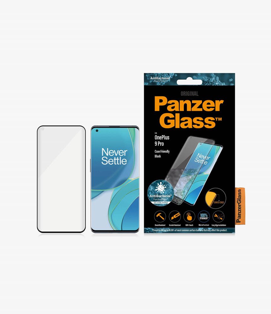 PanzerGlass OnePlus 9 Pro (CF), Black AB