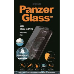 PanzerGlass iPhone 12/12 Pro Anti-Glare (AB) Black