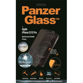 PanzerGlass iPhone 12/12 Pro CamSlider Privacy Bl