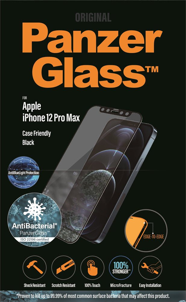 PanzerGlass iPhone 12 Pro Max Anti-Bluelight Blac