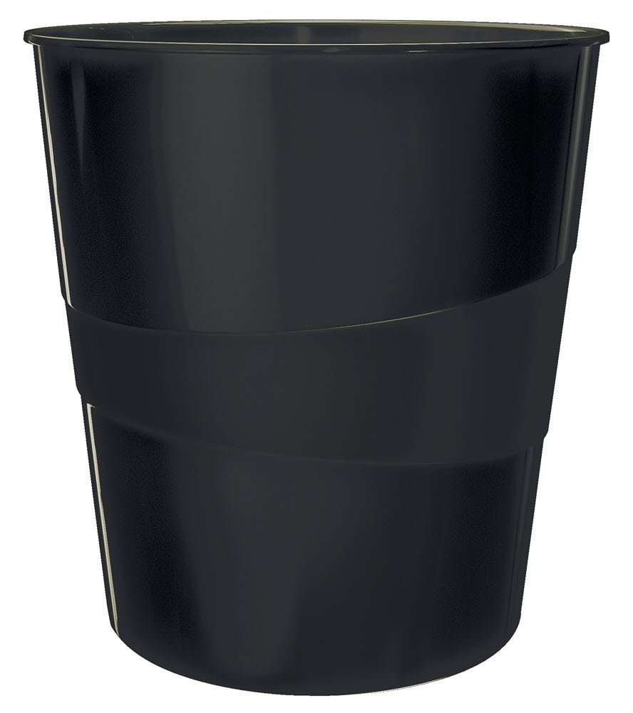 Papirkurv recycle 15 liter sort