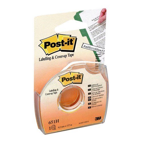 Post-It 651 korrigerings Tape 17,7mx4,21mm