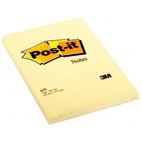 Post-it Notes 102x152 gul