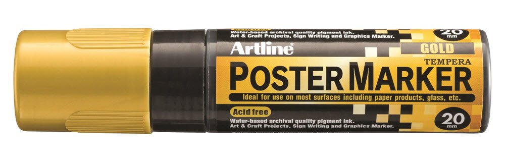 Poster Marker Artline 20 guld