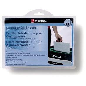 Rexel shredder oil sheets (12)