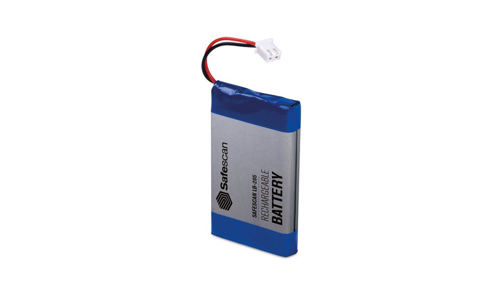 Rechargeable battery for Safescan 6165