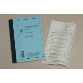 Regningsbog 10040