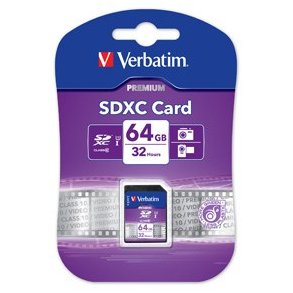 SDXC Card 64GB Class 10