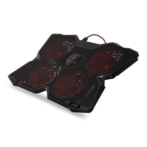 SUREFIRE Bora Gaming Laptop Cooling Pad, Red
