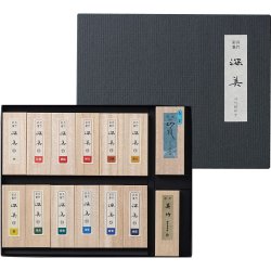 Saiboku Shimbi 14 Ink stick set