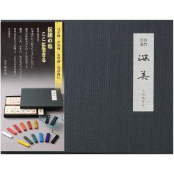 Saiboku Shimbi 14 Ink stick set