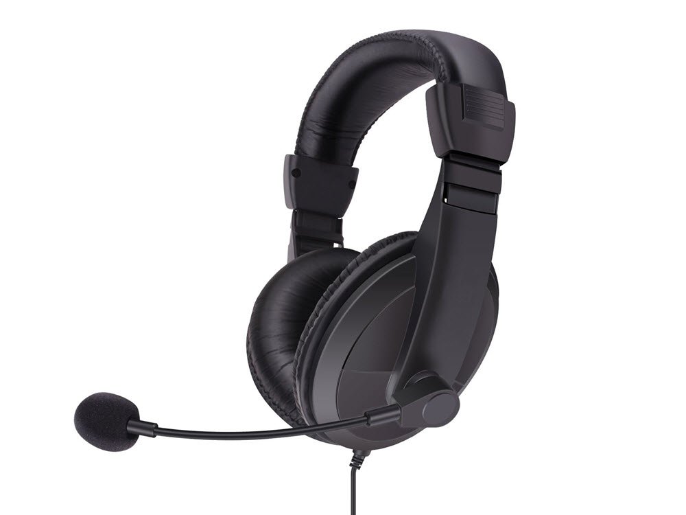 Sandberg Saver USB Headset Large, Black