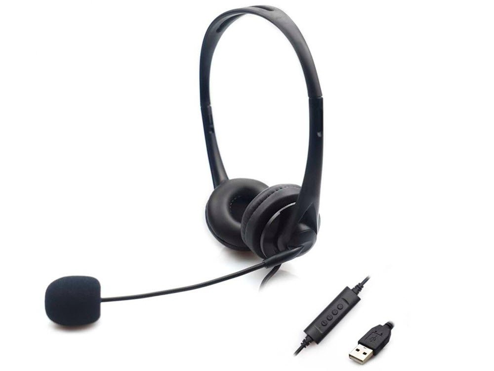 Sandberg Saver USB headset, Black