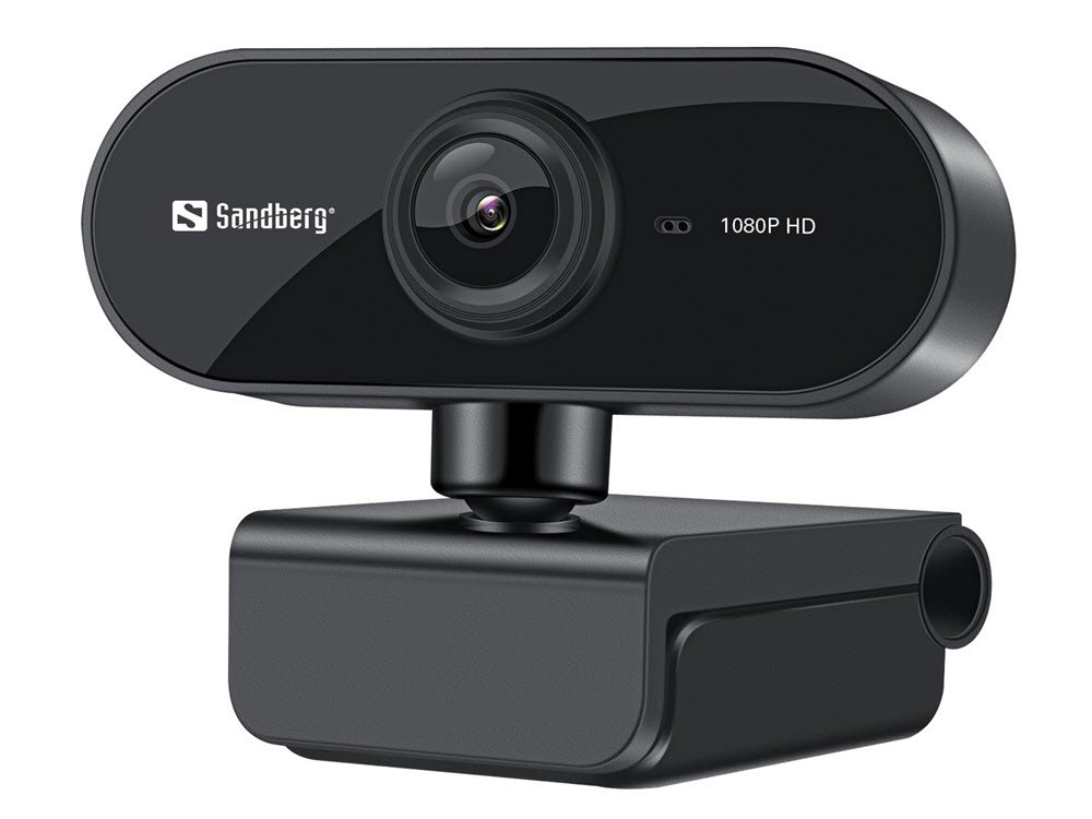 Sandberg USB Webcam Flex 1080P HD, Black