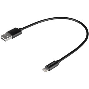Sandberg USB-A to Lightning, Black (0.2m)