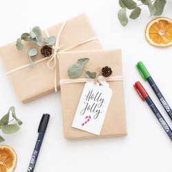 Santa's Little Helper set Tombow