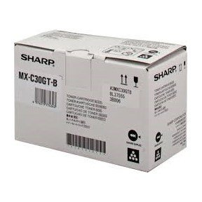 Sharp MXC30GTB black toner 6K