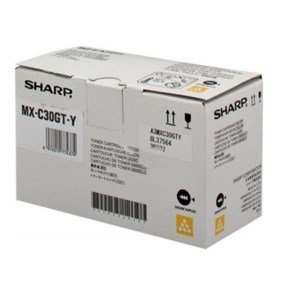 Sharp MXC30GTB yellow toner 6K